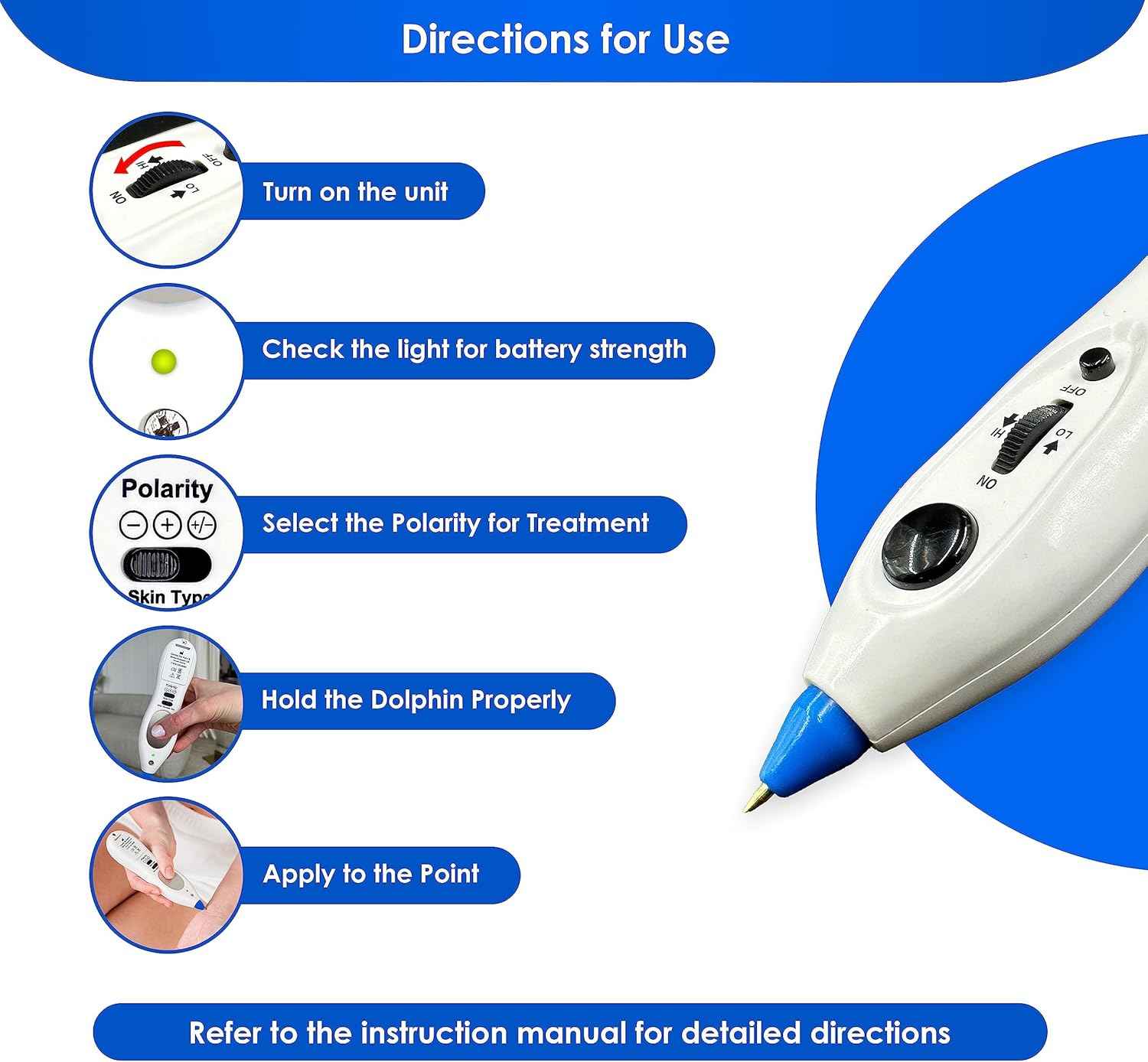Electronic Acupuncture Pen Portable Home Acupuncture Device for Fast Pain Relief | Over-The-Counter Thai Therapy by Maria
