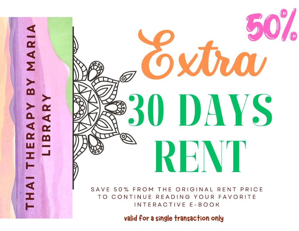 Extra 30 days Rent Thai Therapy by Maria