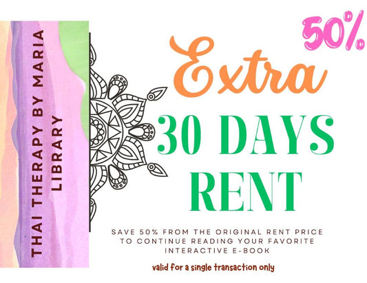 Extra 30 days Rent Thai Therapy by Maria