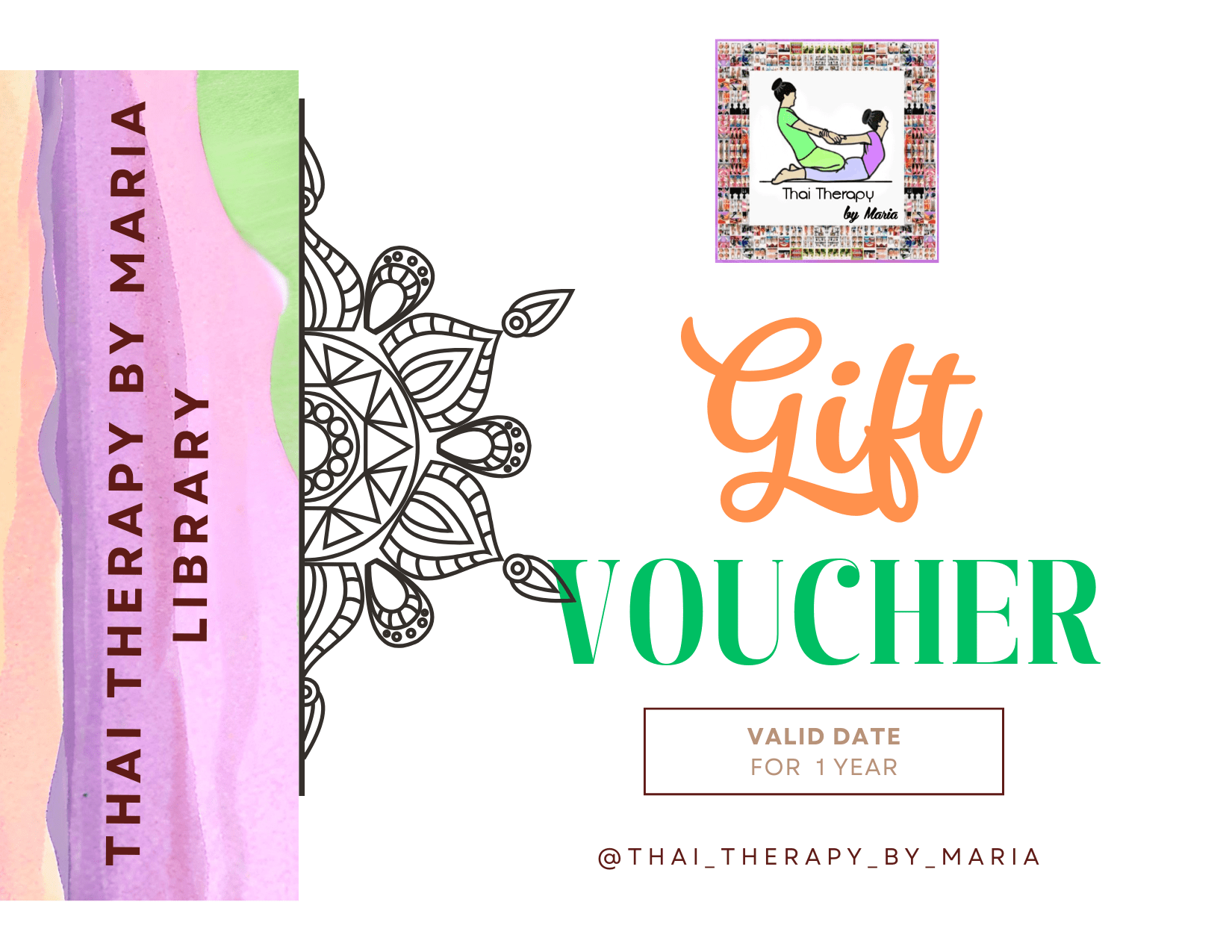 Gift Card E-books Thai Therapy by Maria