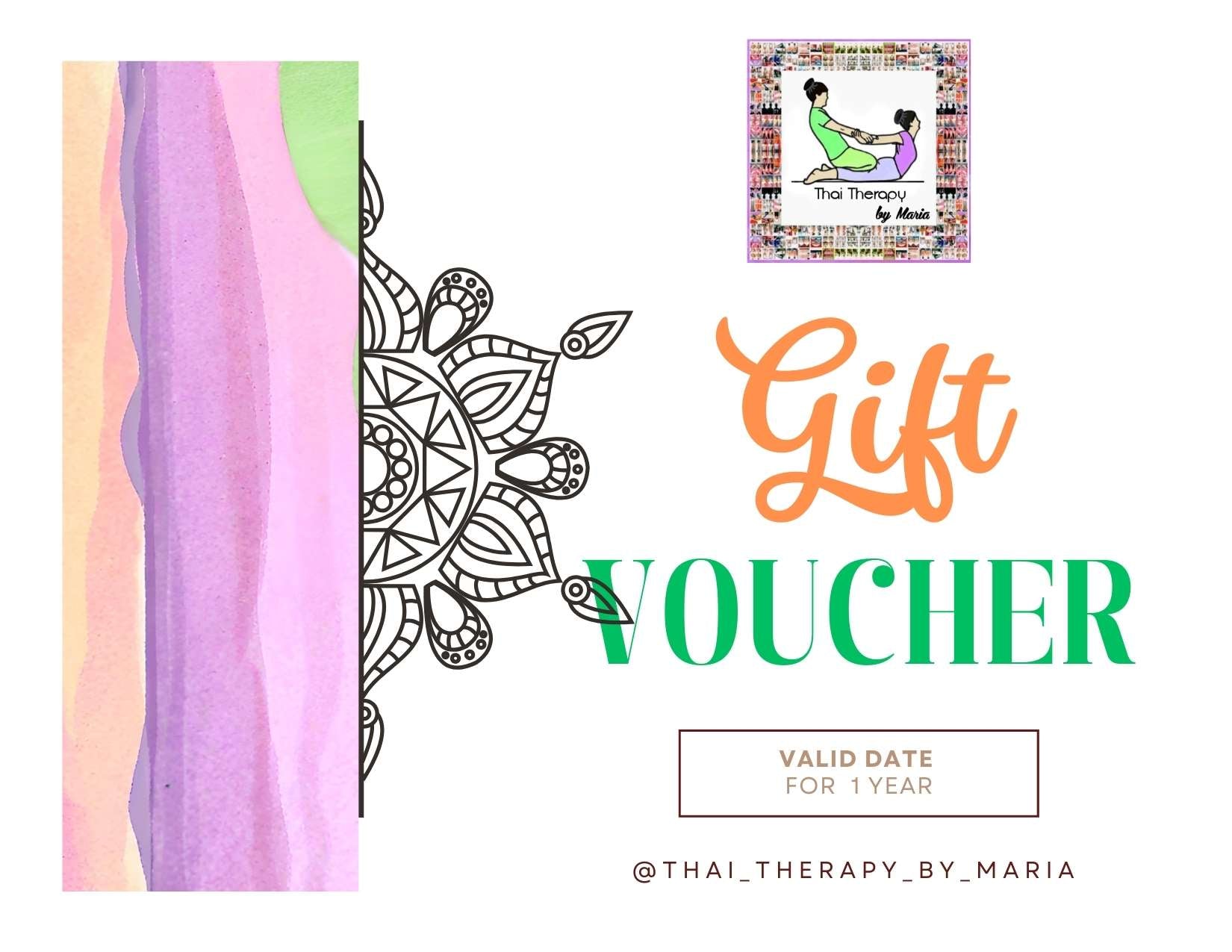 Gift Card E-books Thai Therapy by Maria