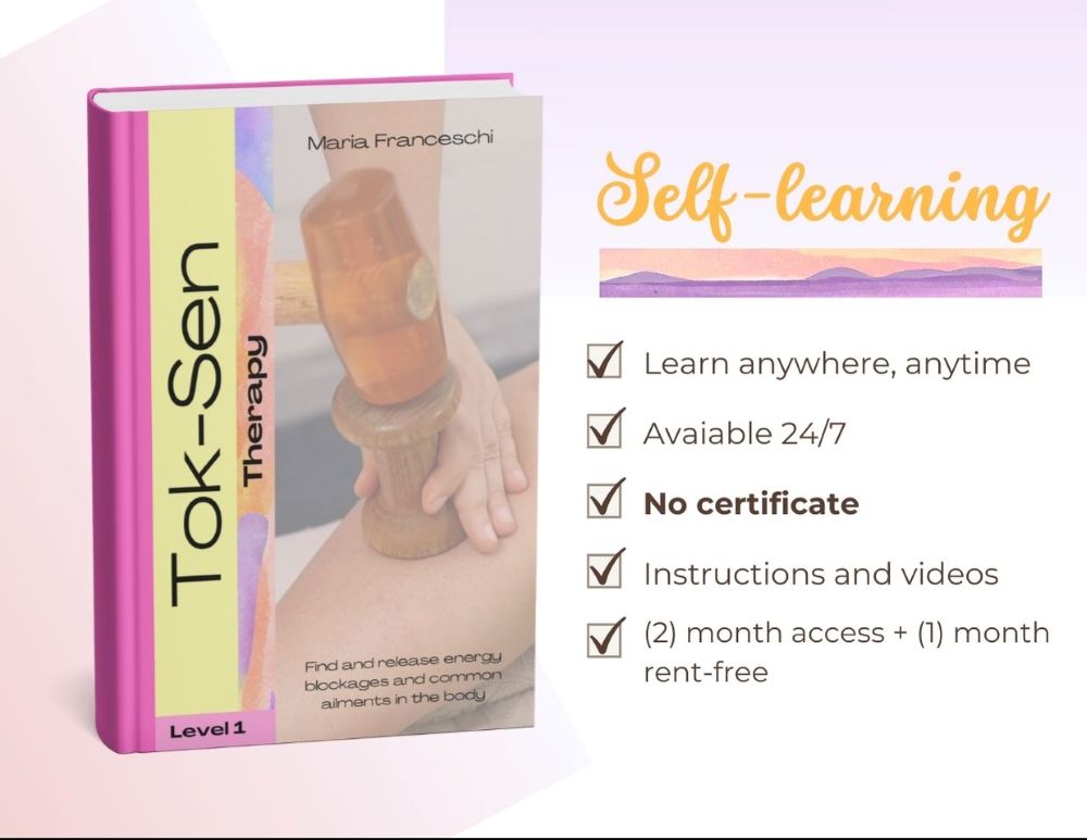 Tok-Sen Therapy Level 1 E-books Thai Therapy by Maria Self-learning